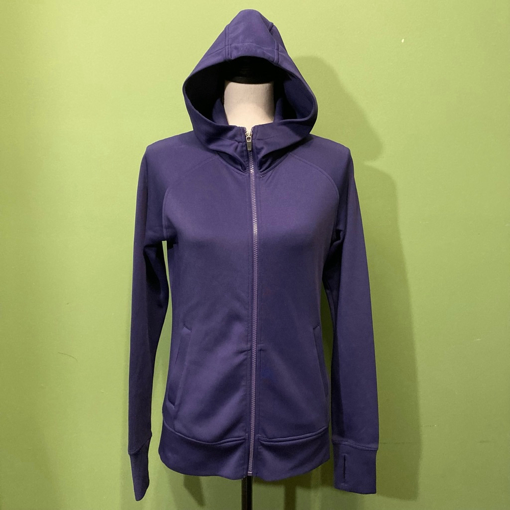 Women's Joe Fresh Purple Full Zip Hoodie Size S